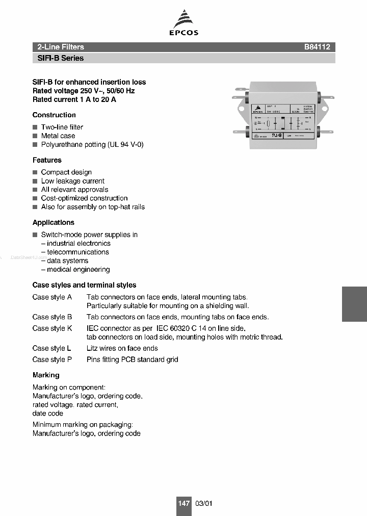 B84112_246865.PDF Datasheet