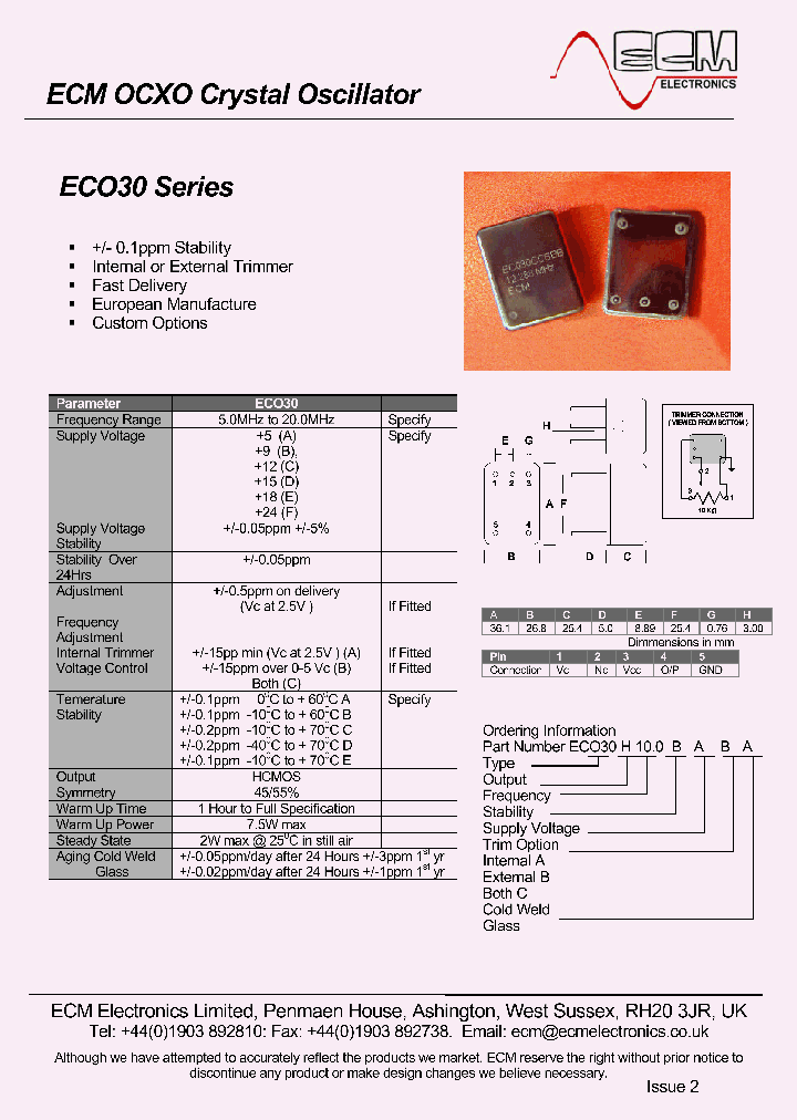 ECO30H100BABA_571690.PDF Datasheet