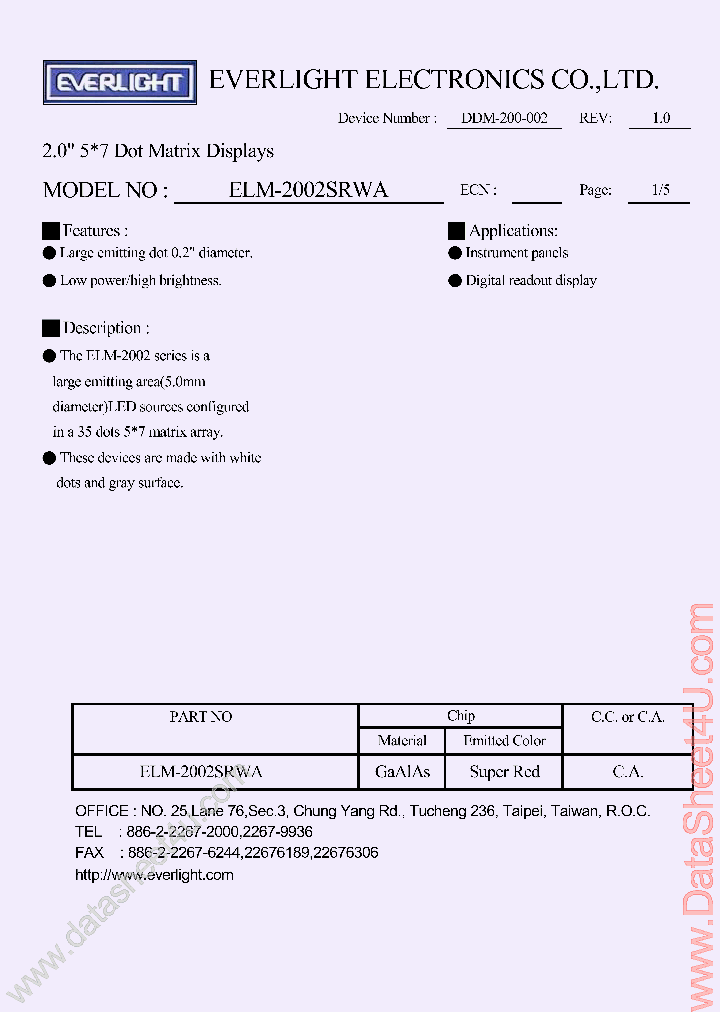 ELM-2002SRWA_248096.PDF Datasheet