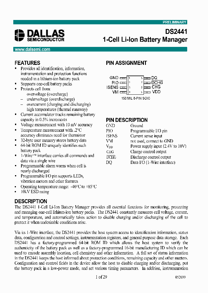 DS2441_576475.PDF Datasheet