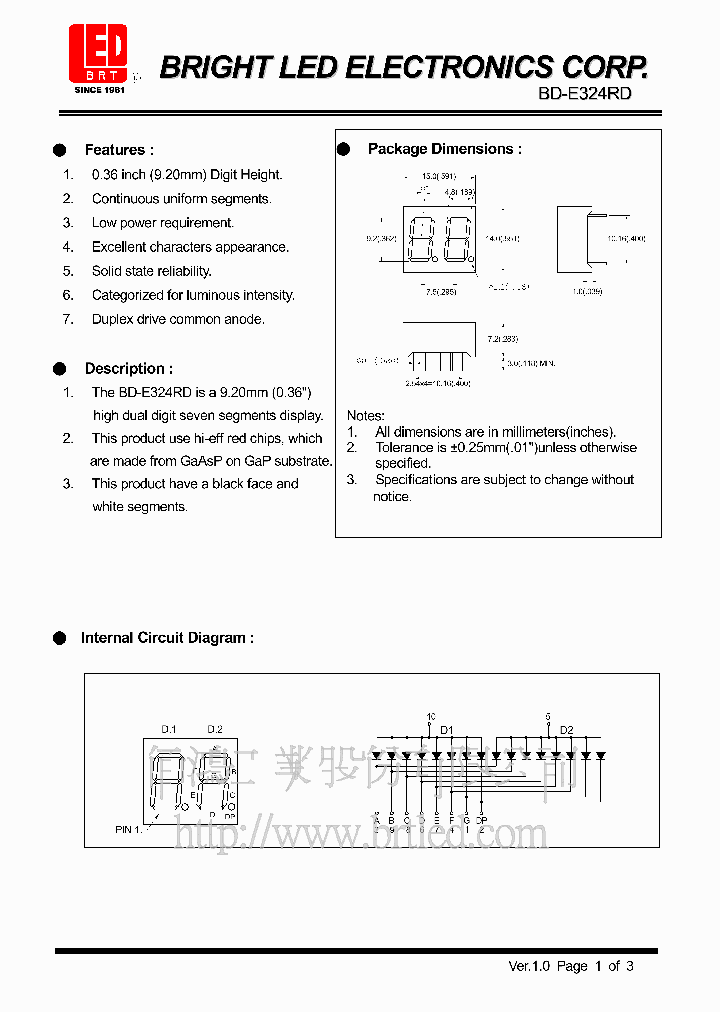 BD-E324RD_615292.PDF Datasheet
