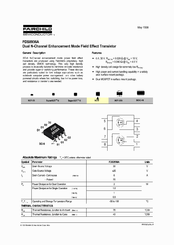 FDS8936A_615689.PDF Datasheet