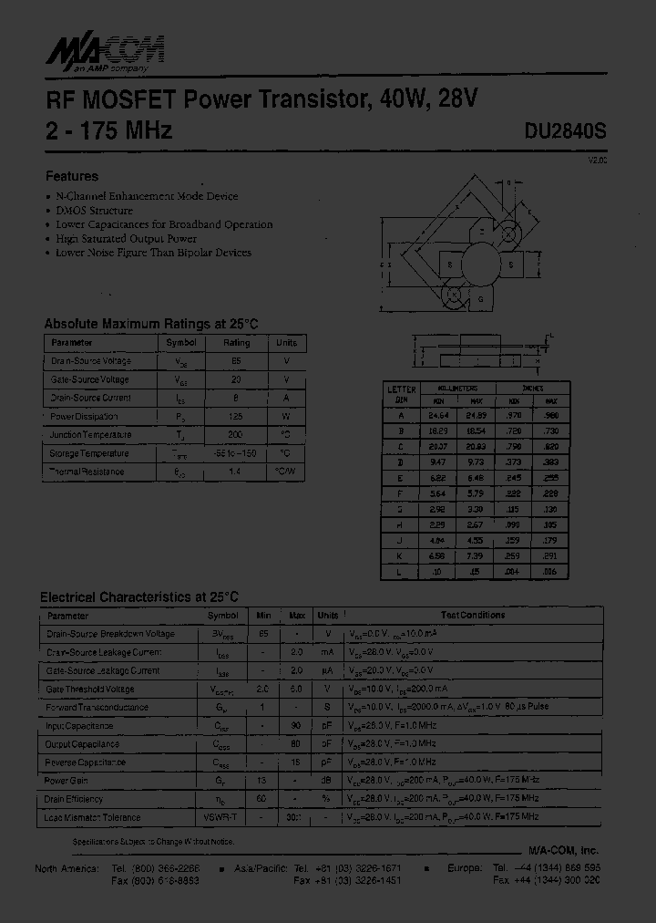 DU2840S_277320.PDF Datasheet