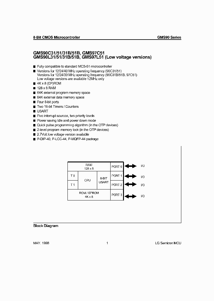 GMS90C31_350187.PDF Datasheet