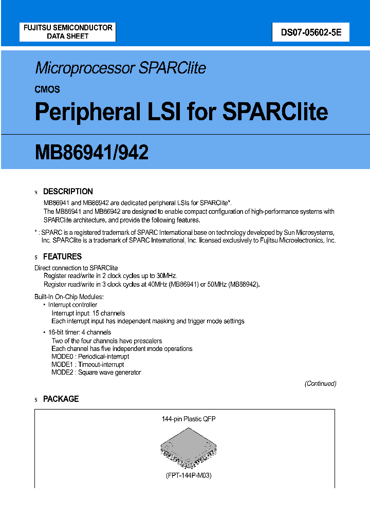MB86941_618054.PDF Datasheet