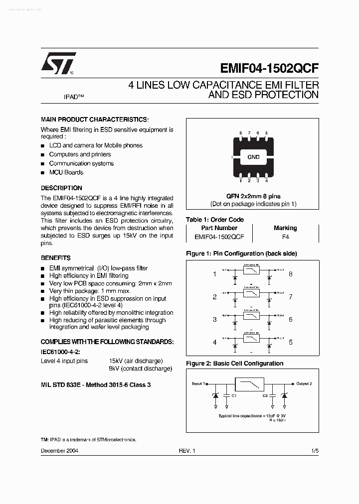 EMIF04-1502QCF_251584.PDF Datasheet