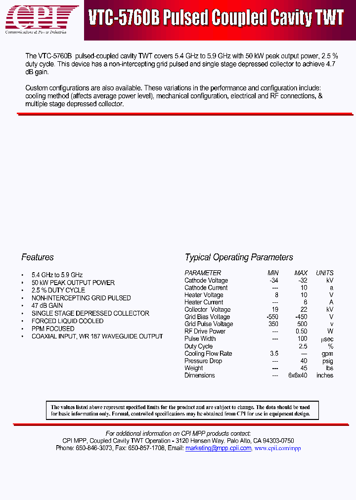 VTC5760B_621601.PDF Datasheet