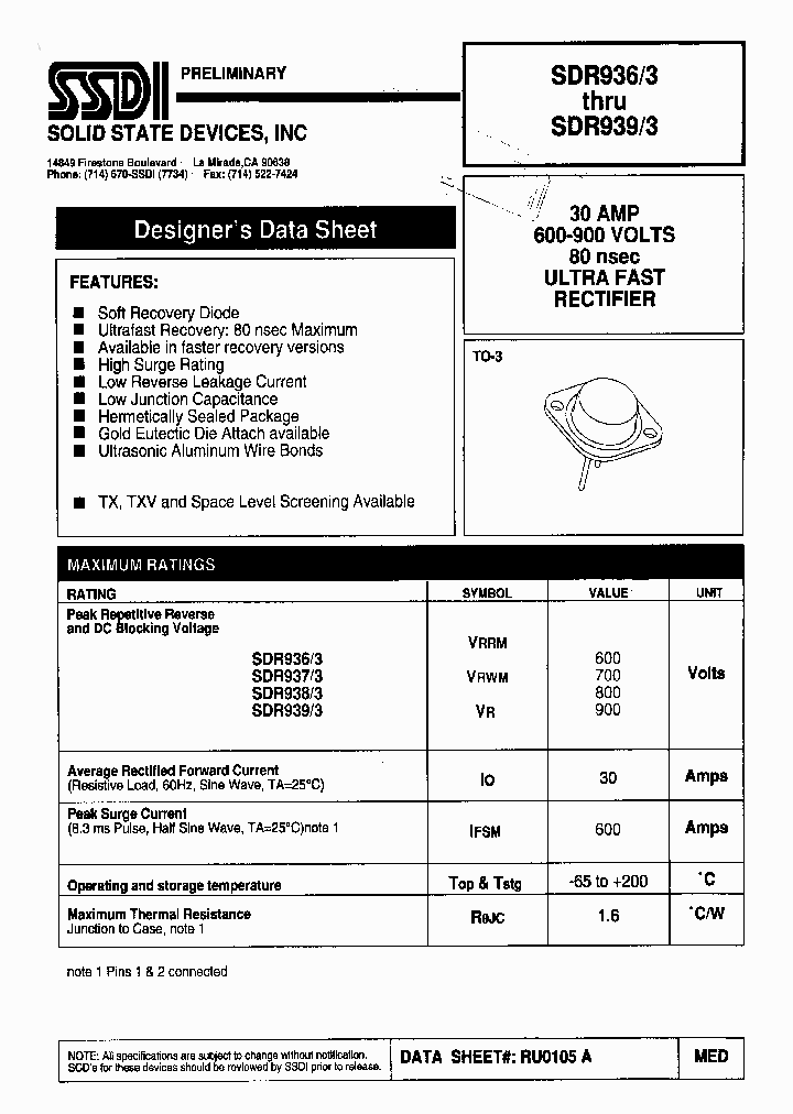 SDR9393_255437.PDF Datasheet