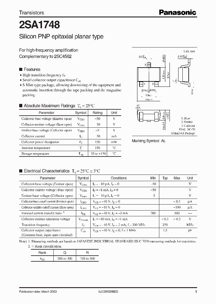 2SA1748_282671.PDF Datasheet
