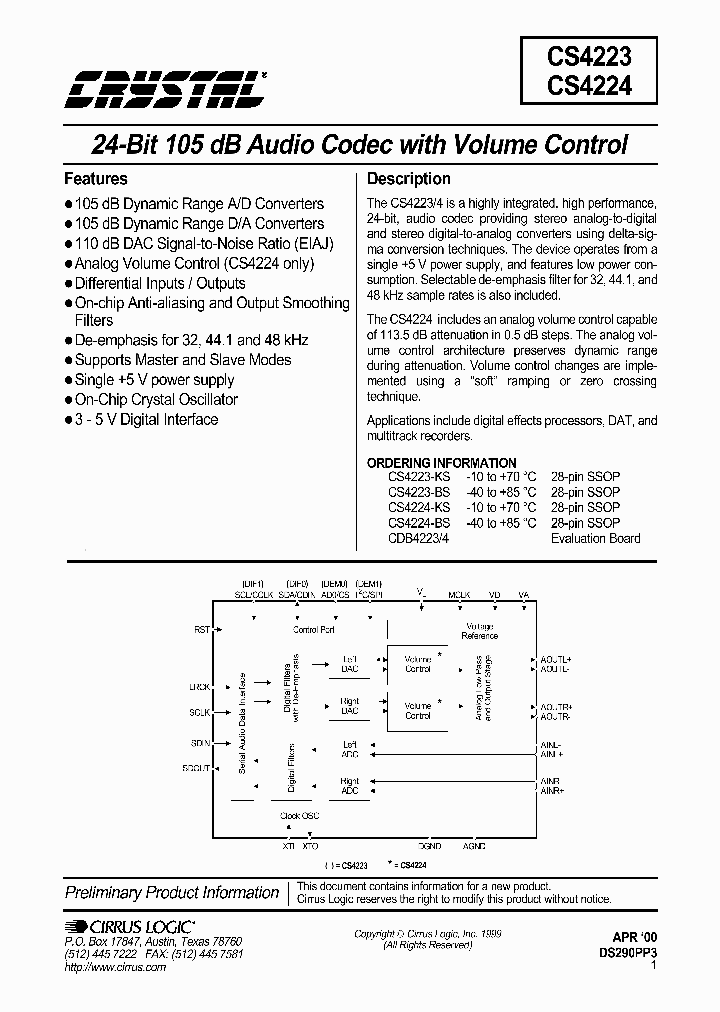 CS4224-KS_355886.PDF Datasheet