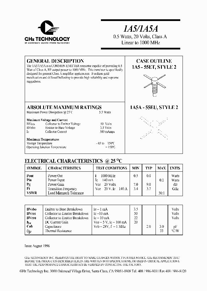 1A5_359684.PDF Datasheet