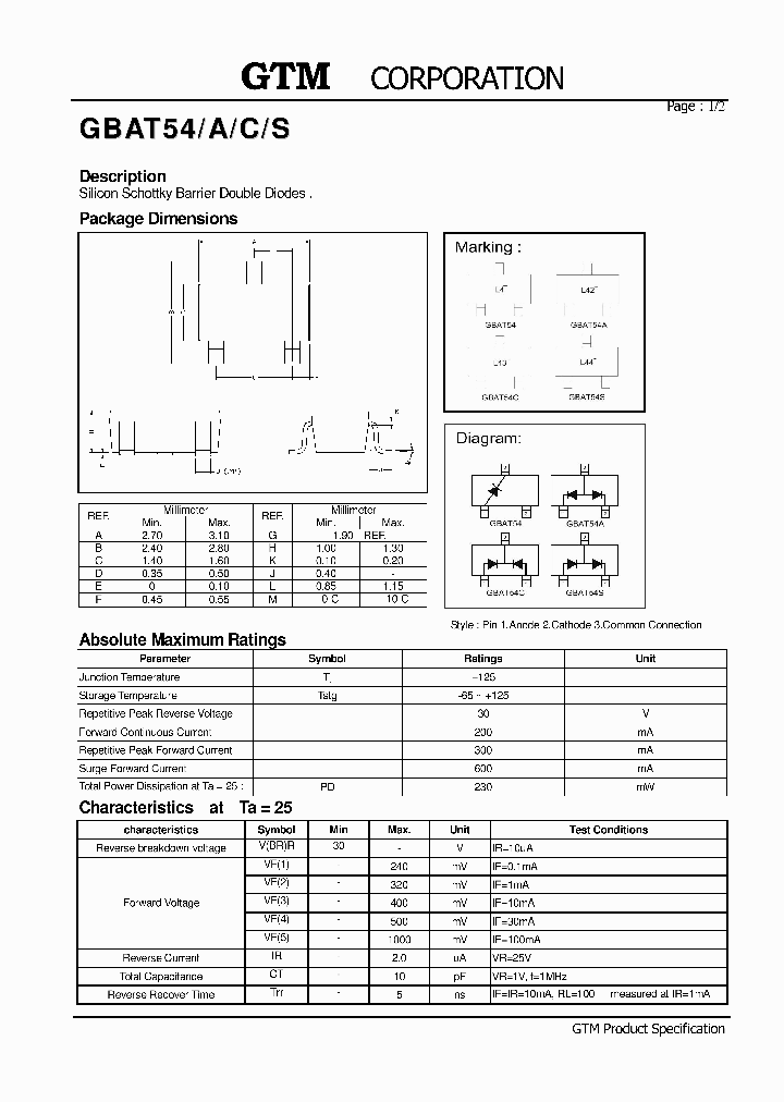 GBAT54C_634039.PDF Datasheet