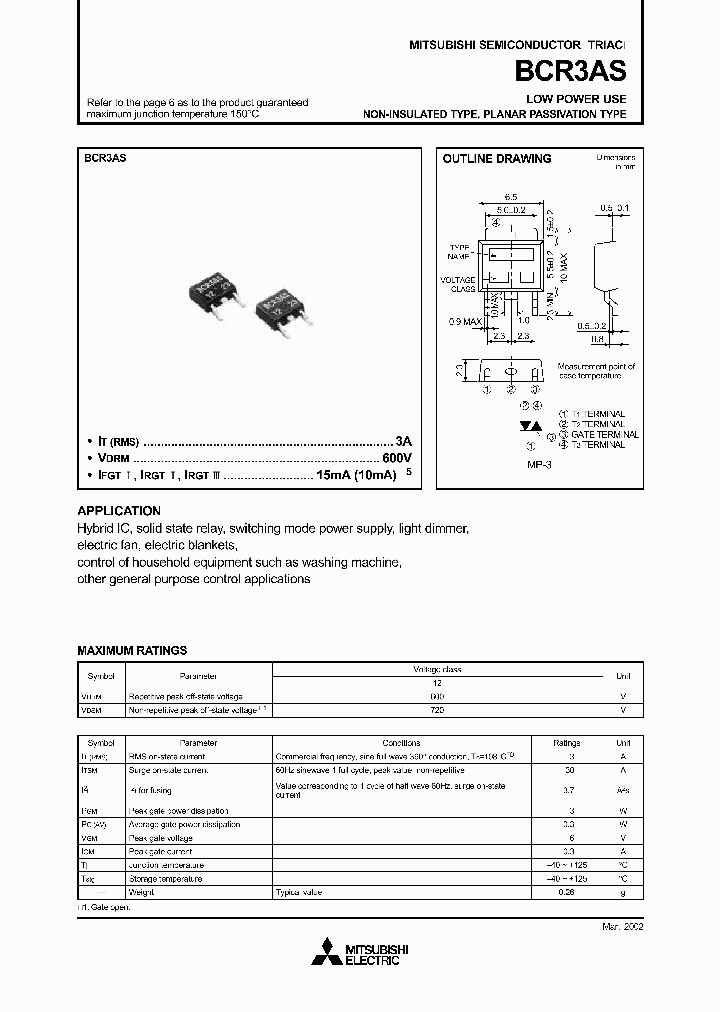 BCR3AS-12_287920.PDF Datasheet