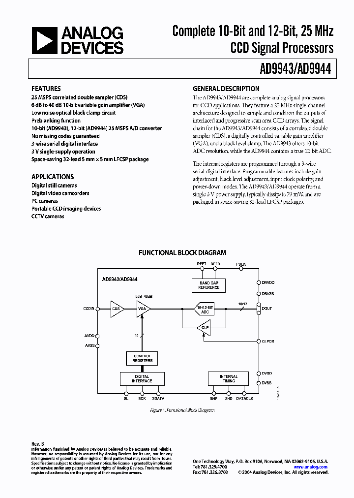 AD9943_361406.PDF Datasheet