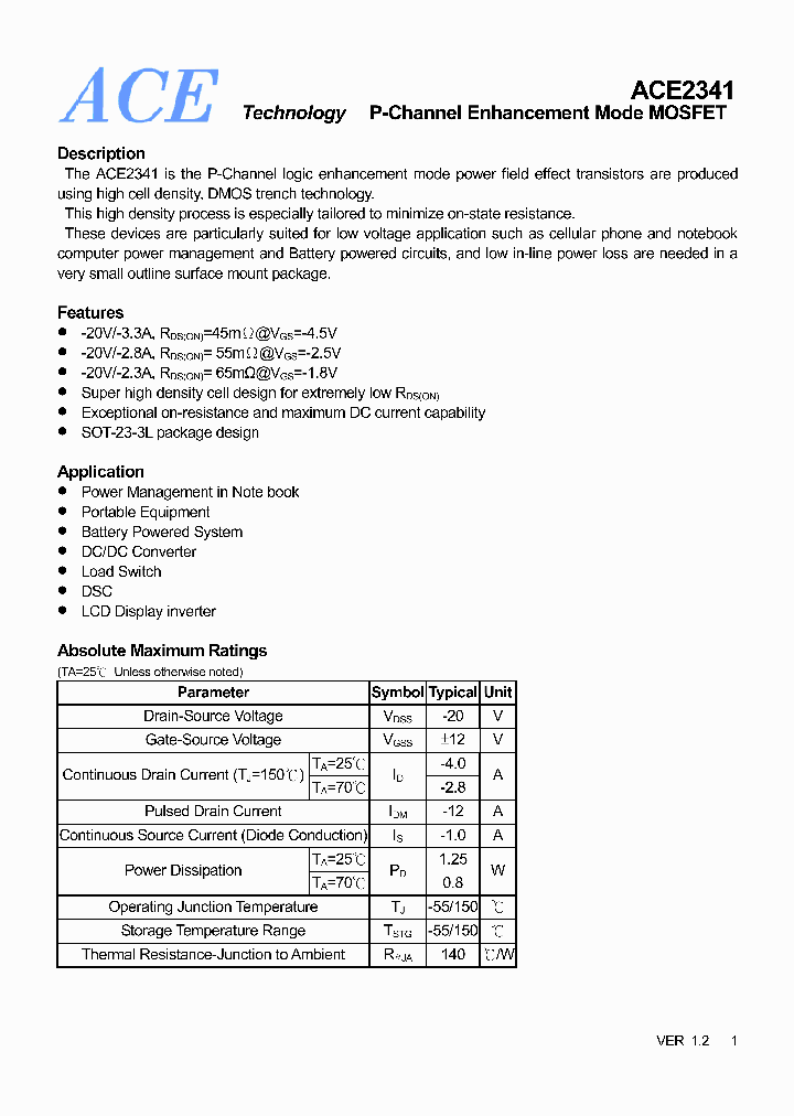 ACE2341_647748.PDF Datasheet