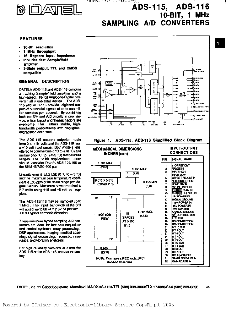 ADS-116_367598.PDF Datasheet