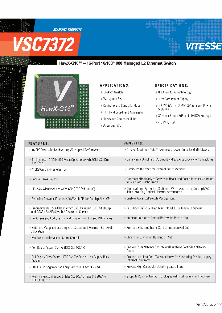 VSC7372_368357.PDF Datasheet