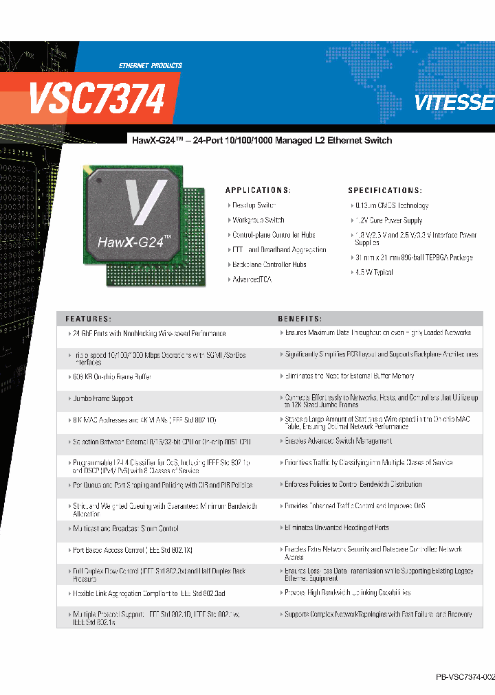 VSC7374_368358.PDF Datasheet