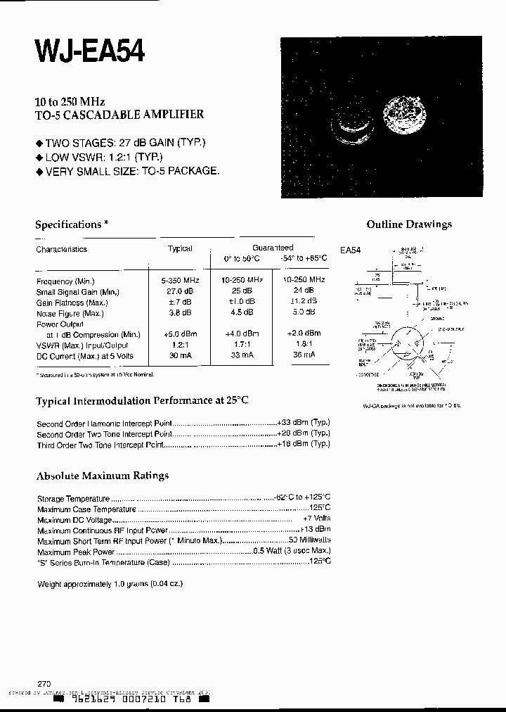 WJ-EA54_370515.PDF Datasheet