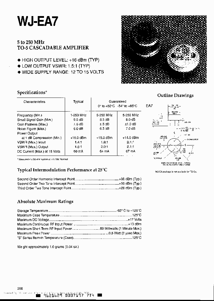 WJ-EA7_370511.PDF Datasheet