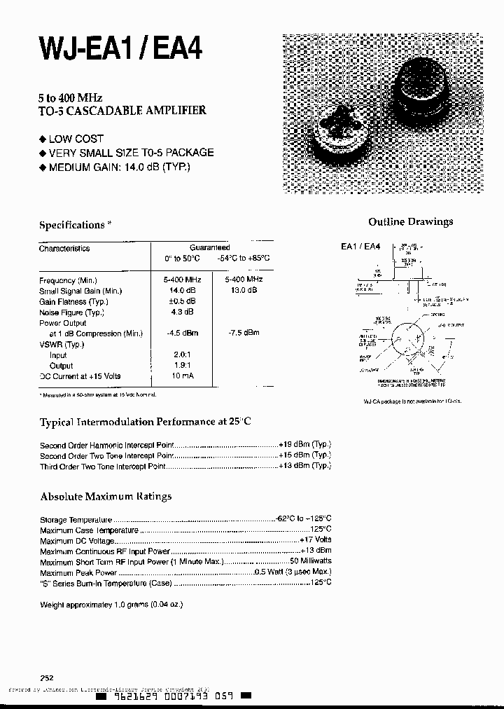 WJ-EA1_370507.PDF Datasheet