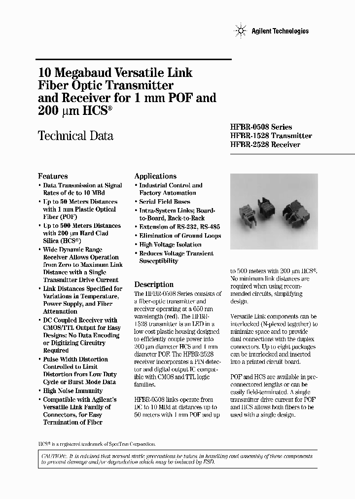 HFBR-0528_306101.PDF Datasheet