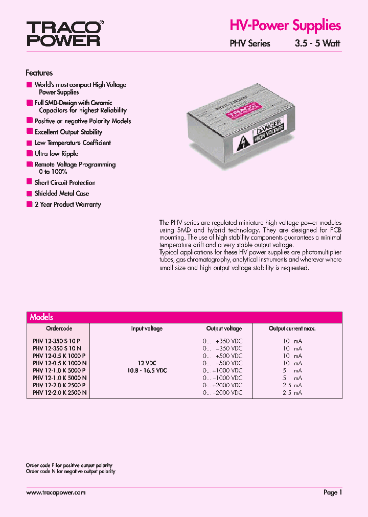 PHV_371967.PDF Datasheet