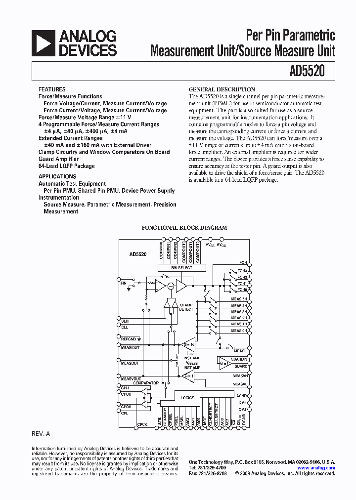 AD5520_309302.PDF Datasheet