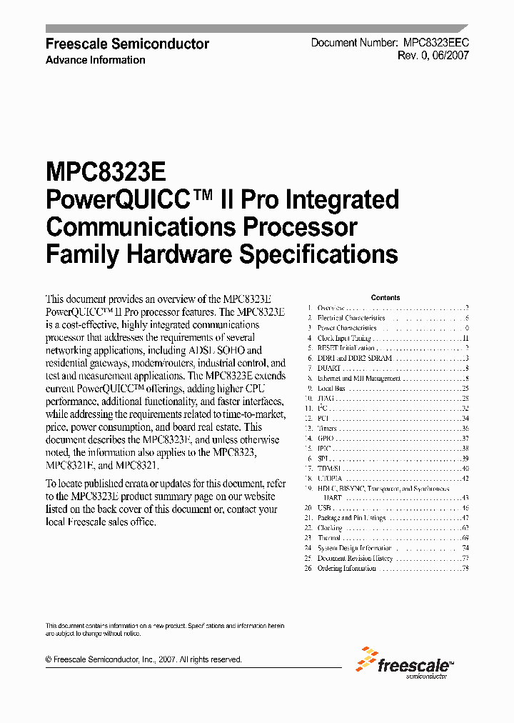 MPC8323EVRAFDC_693224.PDF Datasheet