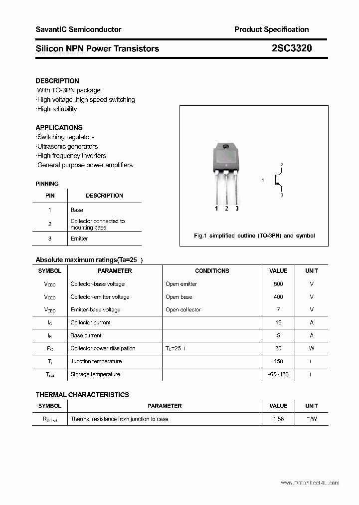 2SC3320_312570.PDF Datasheet