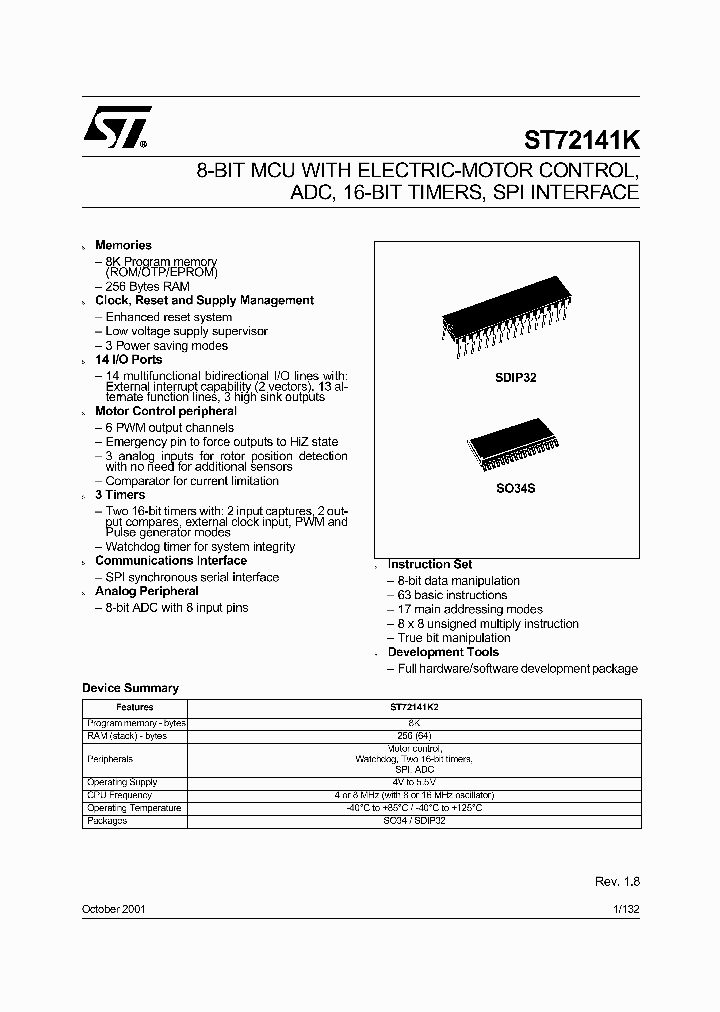 ST72141_316204.PDF Datasheet