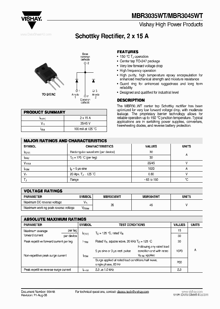 3045WT_315009.PDF Datasheet