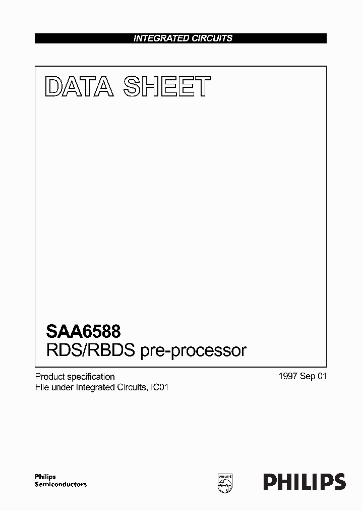 SAA6588_706859.PDF Datasheet
