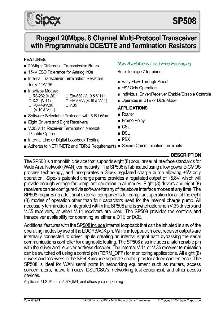 SP508_318482.PDF Datasheet