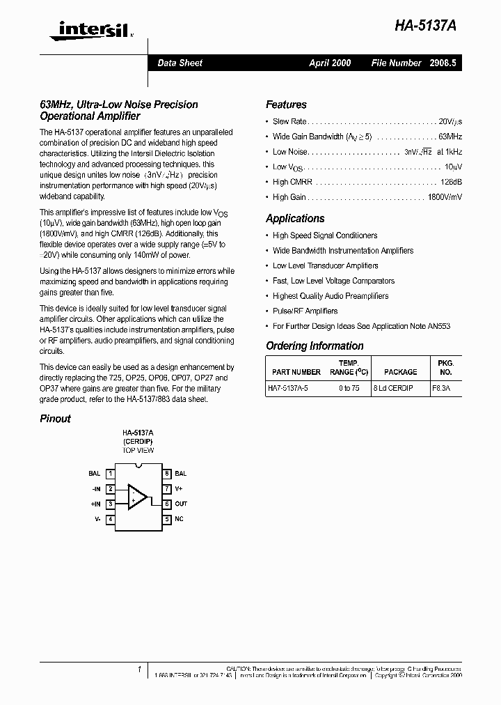 HA-5137A_319644.PDF Datasheet