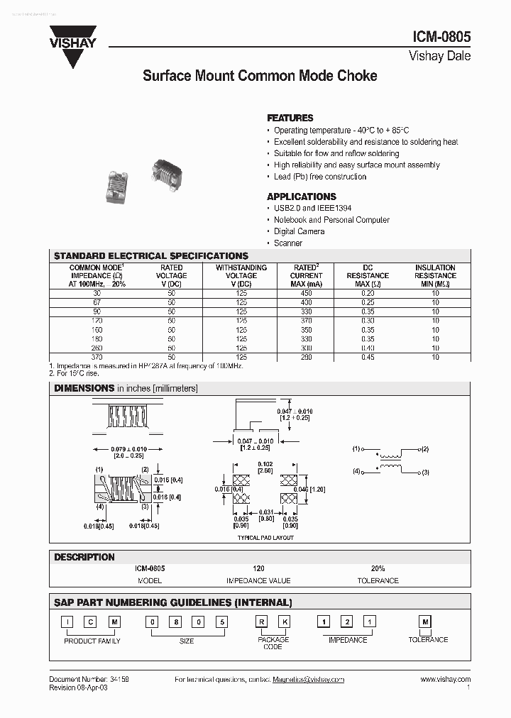ICM-0805_319911.PDF Datasheet