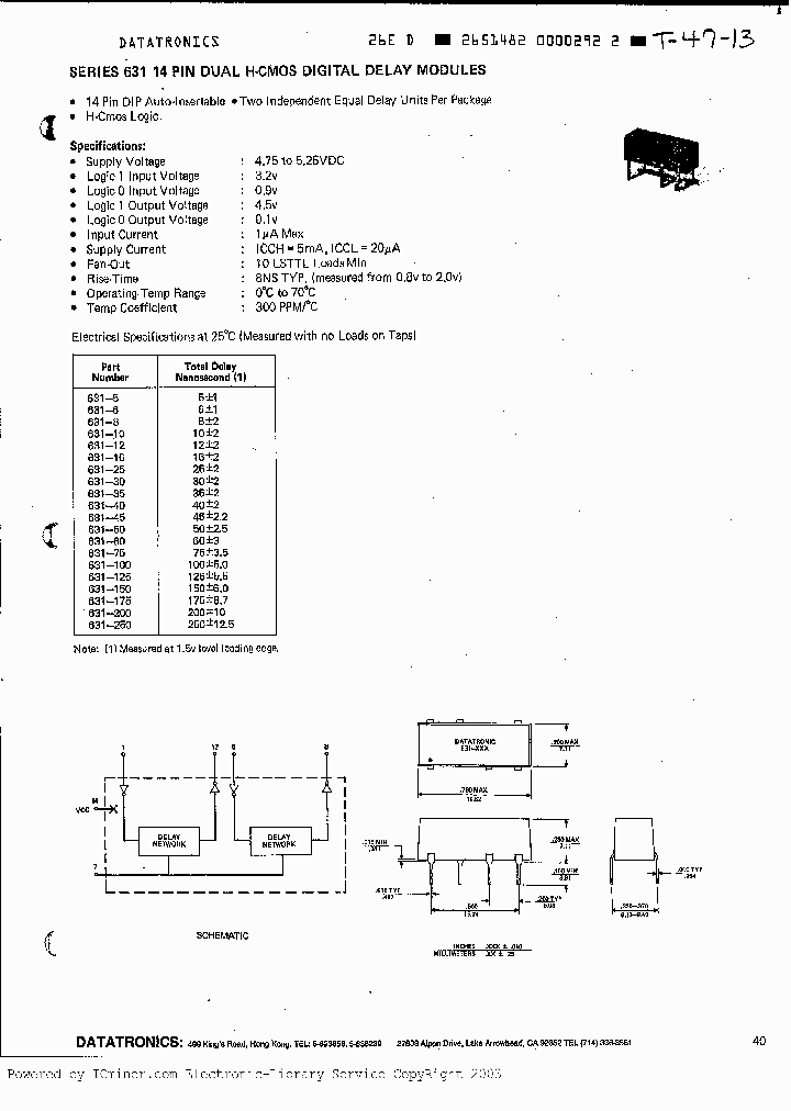 631-25_386558.PDF Datasheet