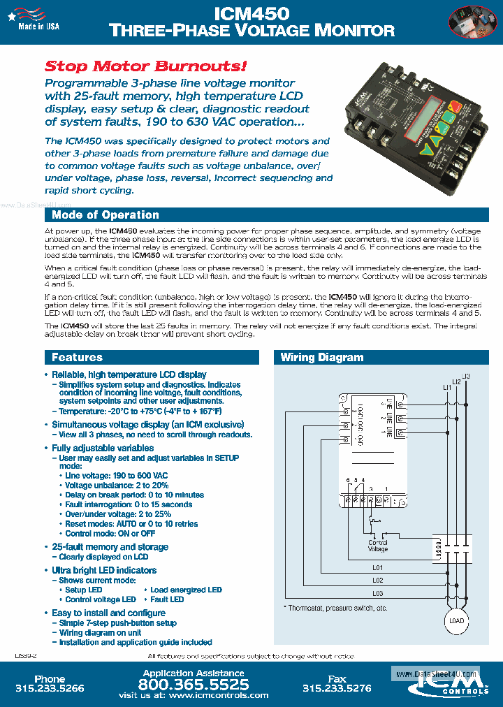 ICM450_319919.PDF Datasheet
