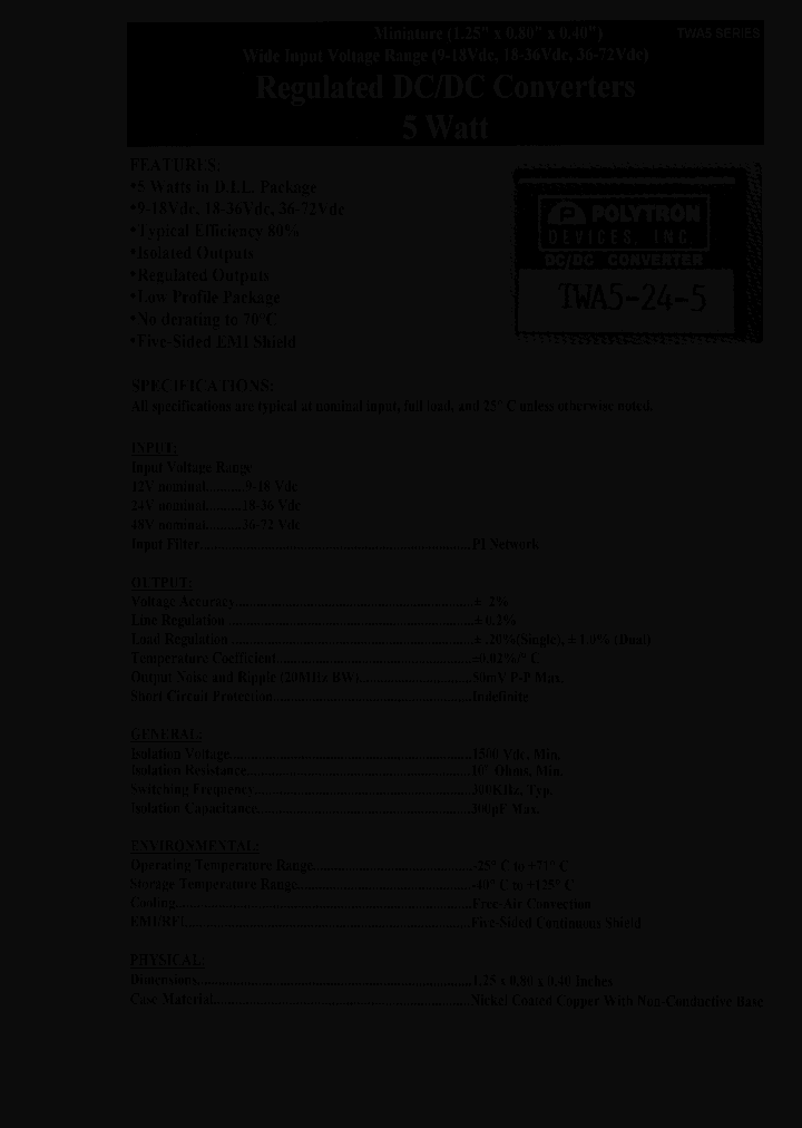 TWA5-24-5_387722.PDF Datasheet
