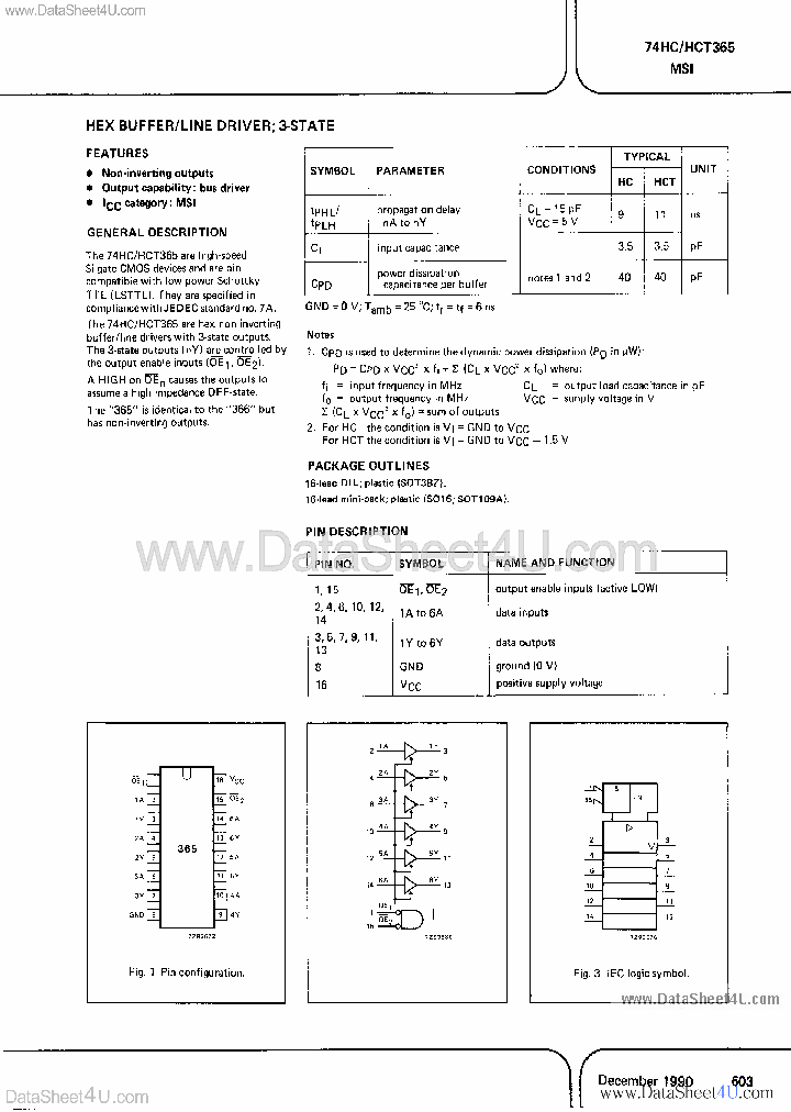 PC74HC365_320312.PDF Datasheet