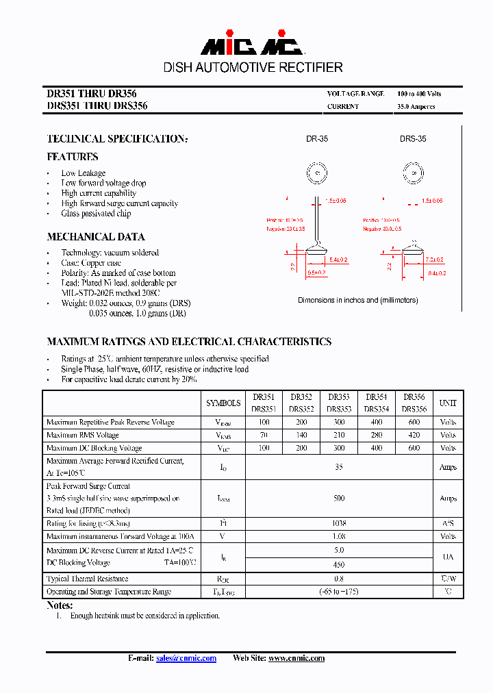 DR351_731059.PDF Datasheet