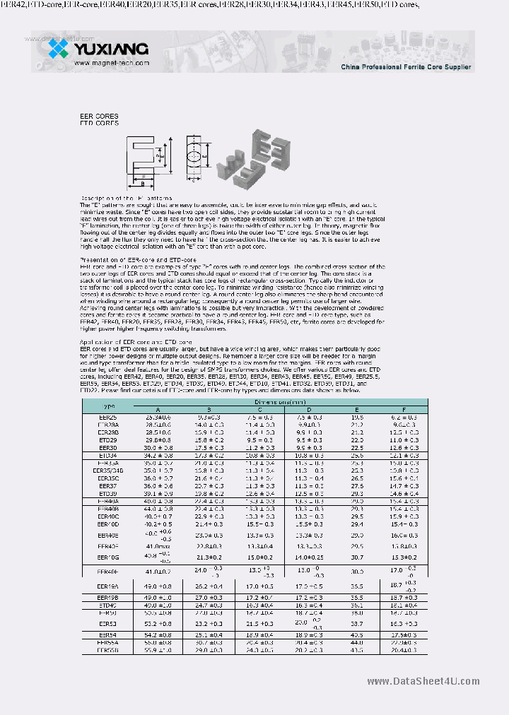 EER35_321105.PDF Datasheet