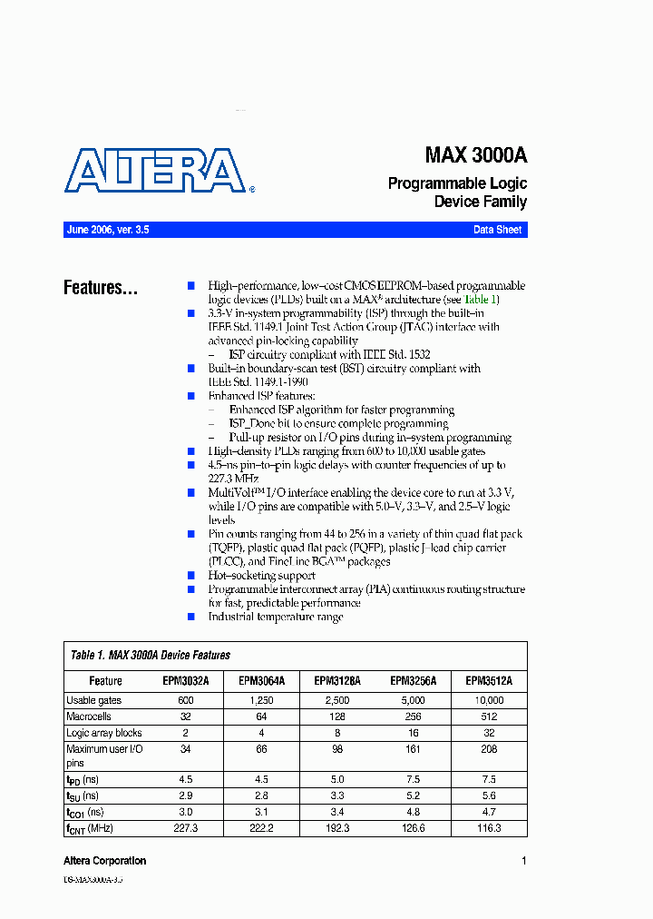EPM3032A_329829.PDF Datasheet