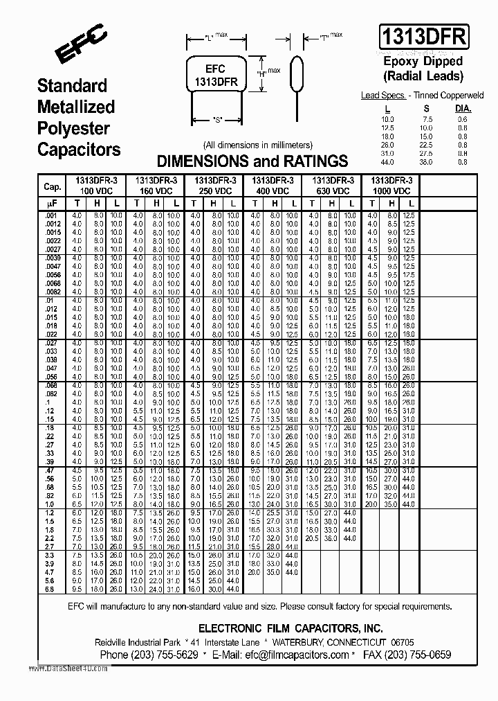1313DFR_321114.PDF Datasheet