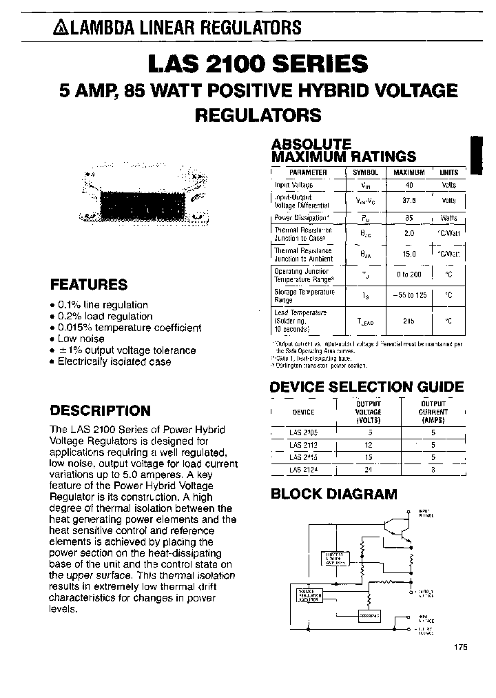 LAS2105_524886.PDF Datasheet
