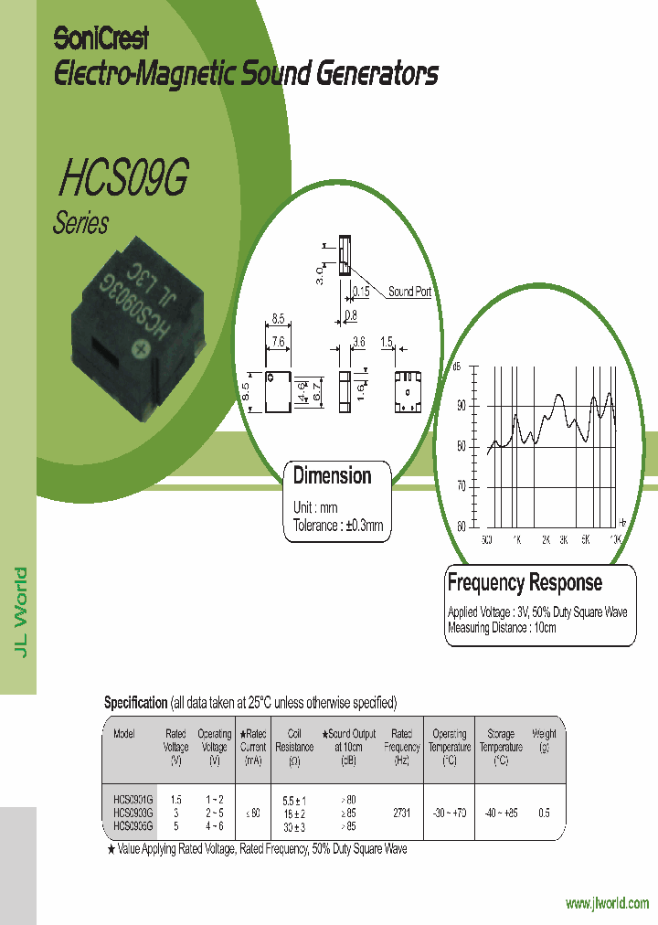 HCS0901G_740701.PDF Datasheet