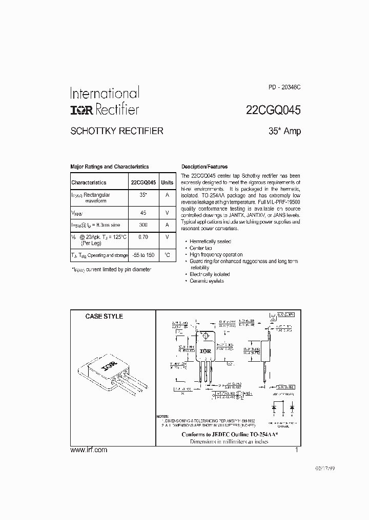 22CGQ045_369687.PDF Datasheet