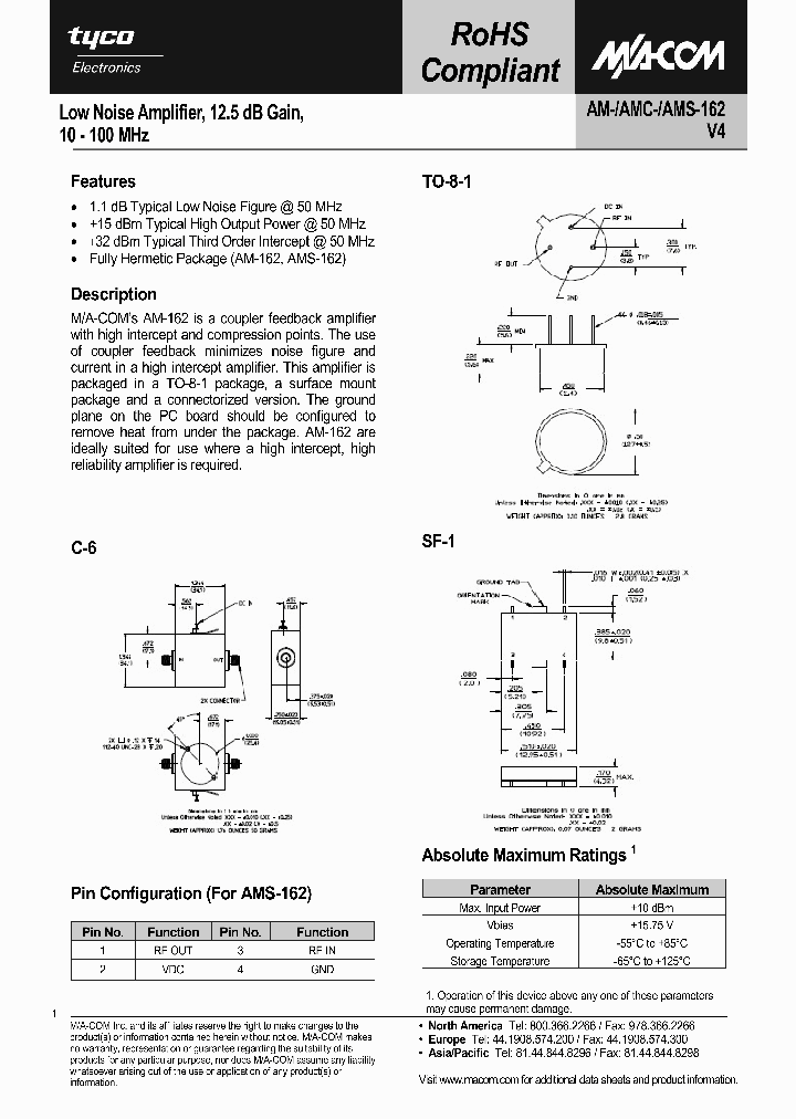 AMC-162_745143.PDF Datasheet