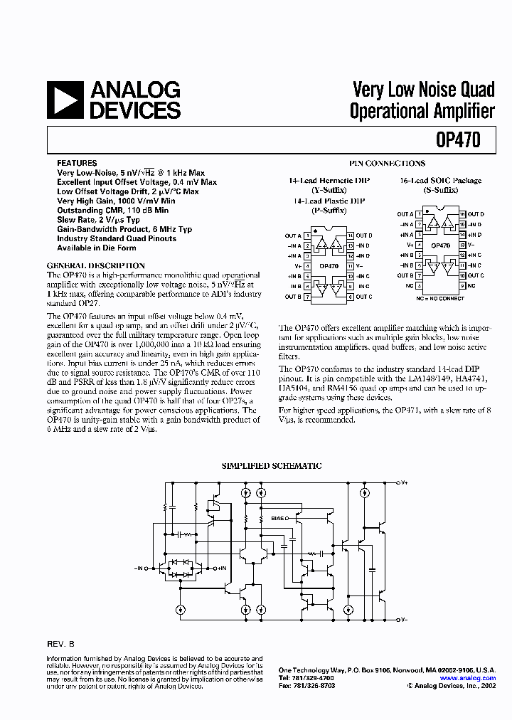 OP470ARCMDA_389936.PDF Datasheet