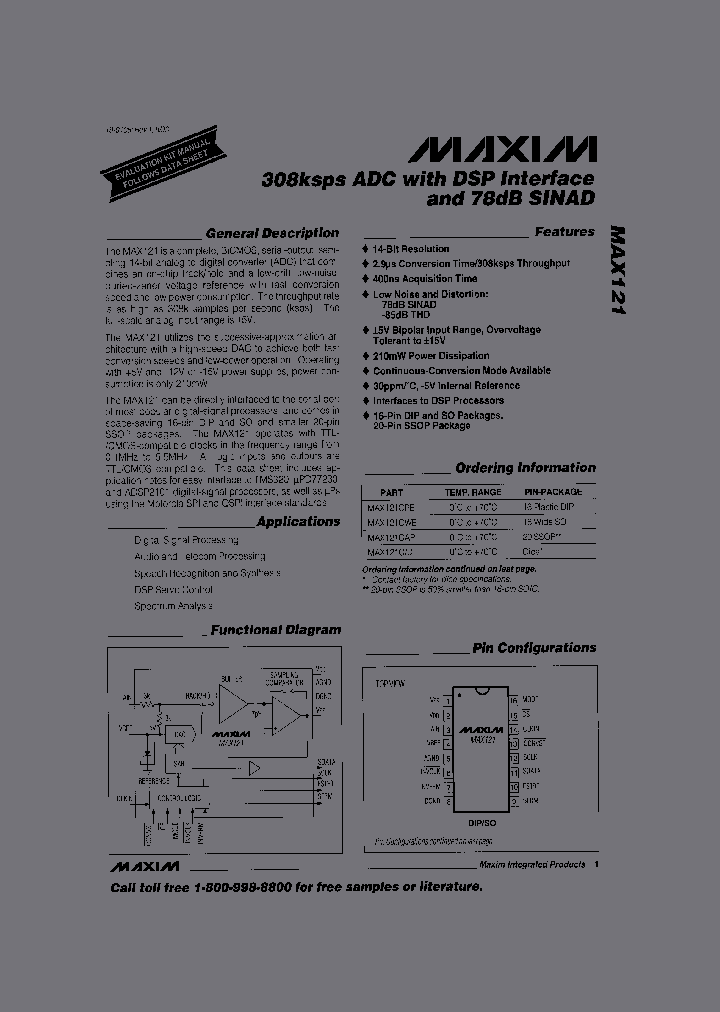 MAX121_390564.PDF Datasheet